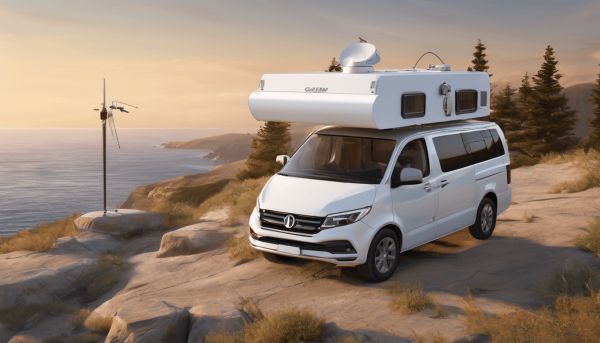 Ne partez pas sans une antenne TV camping car performante